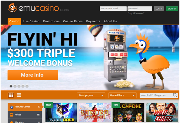 Emu Casino Online