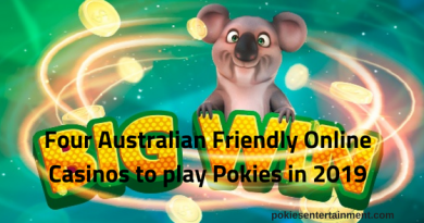Four Australian Friendly Online Casinos to play Pokies in 2019