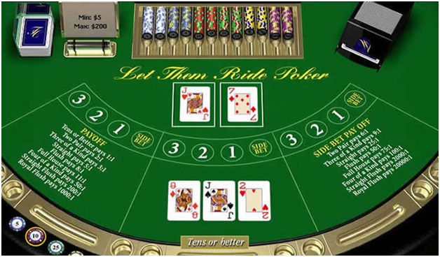 Five Las Vegas casinos to play Let It Ride 