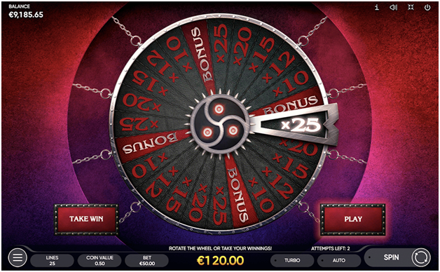 The Taboo Slot Game Features
